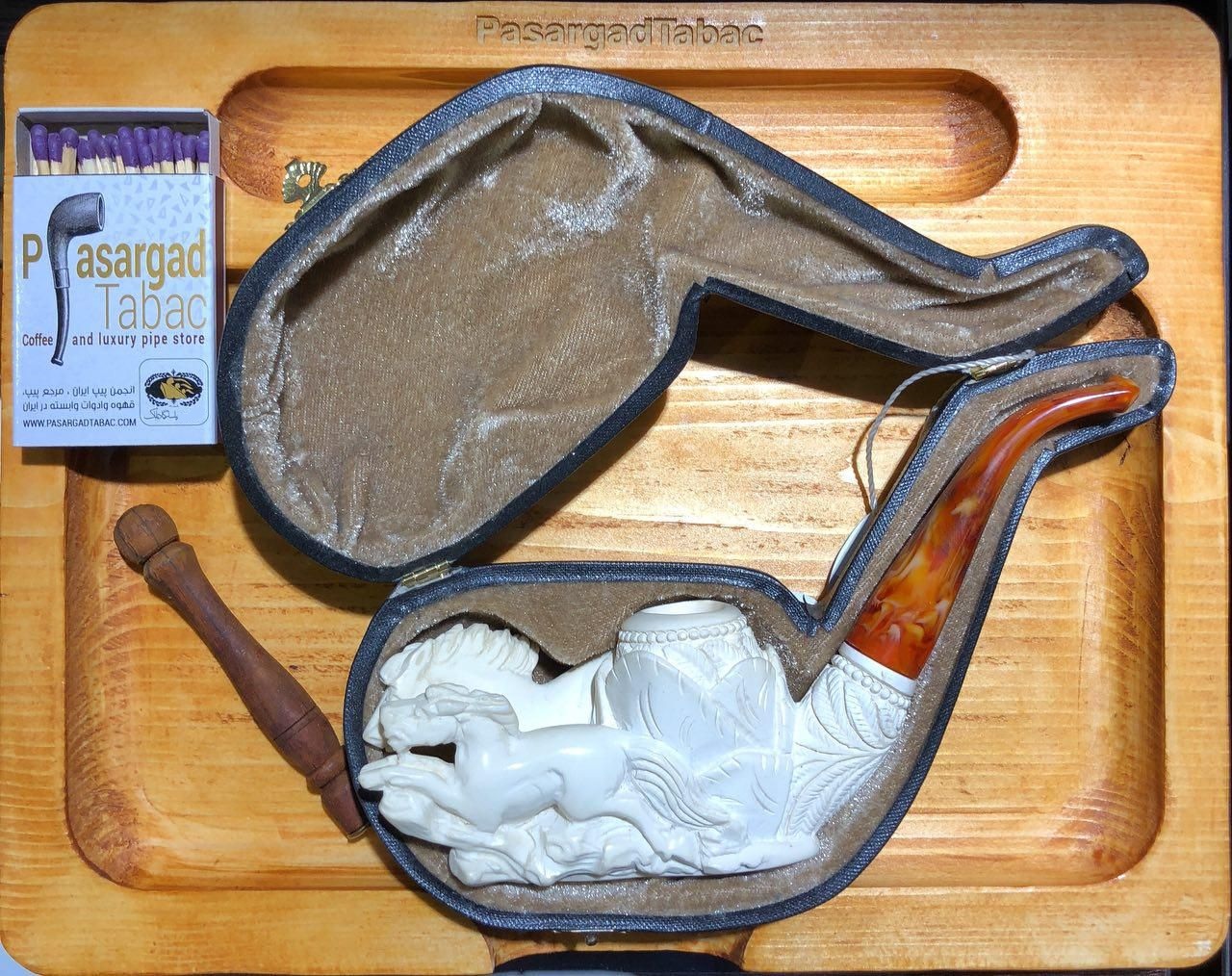 پیپ مرشام اصل بلاک ترک، لیمیتد ادیشن کلکسیونی 1 پیپ مرشام اصل بلاک ترک، لیمیتد ادیشن کلکسیونی