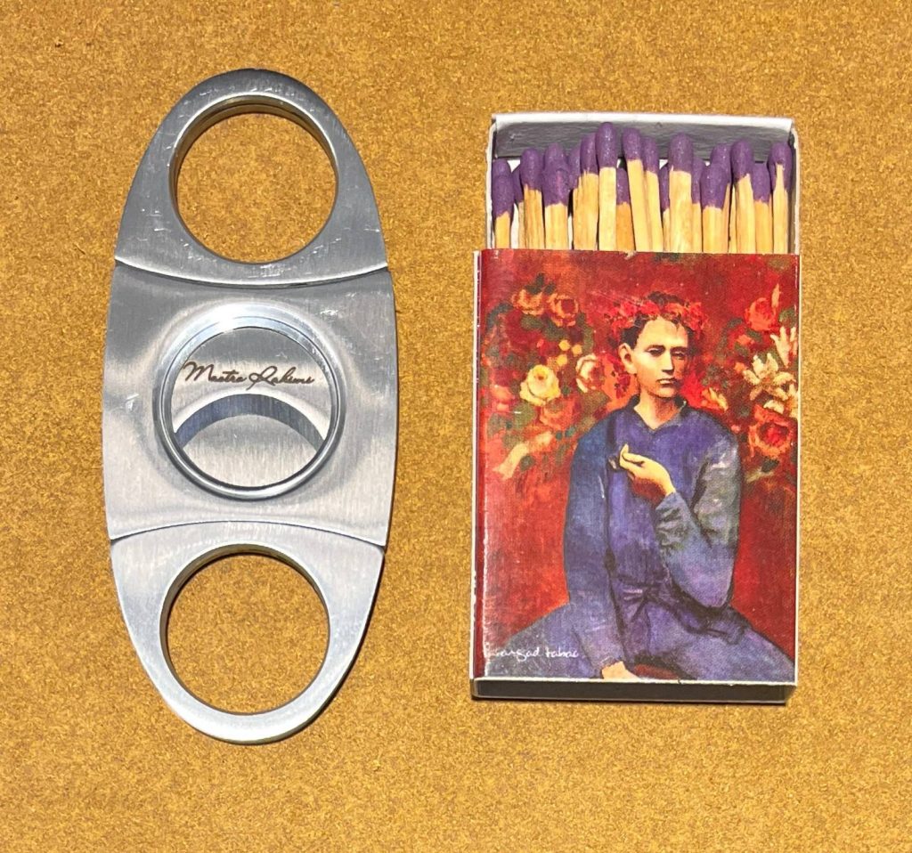 کاتر سیگاربرگ فلزی دو تیغه ماسترو رحیمی