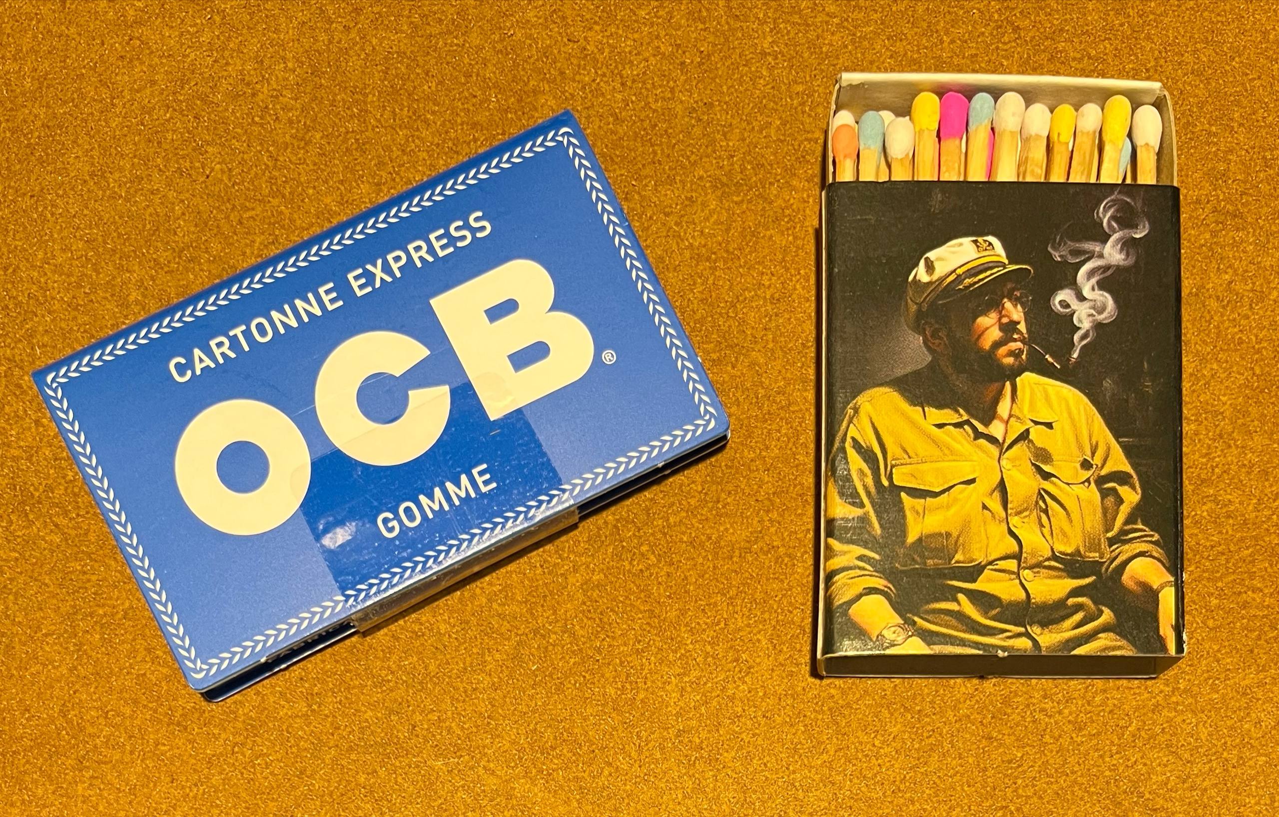 کاغذ سیگارپیچ OCB 2 کاغذ سیگارپیچ OCB Ocb cartonne express
